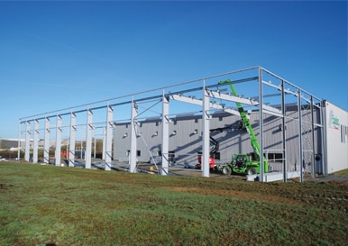 Agrandissement de la société EPSILON